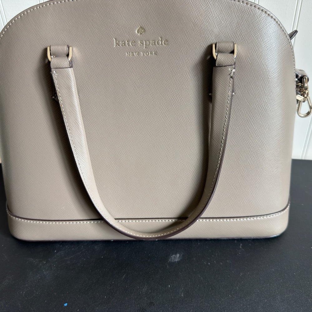 kate spade Sadie dome satchel in Taupe